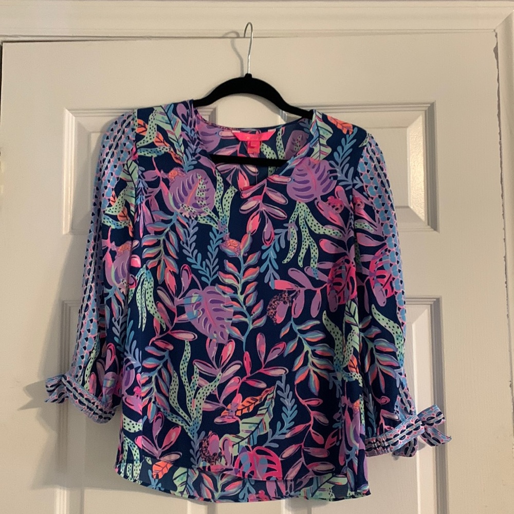 Lily Pulitzer printed blouse